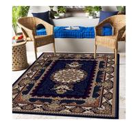 GOBIWM Unique Vintage Ethnic Style Large Area Carpet Traditional Classic Oriental Rug Anti Slip Floor Mat for Living Room Bedroom Hotel Hallway (2, 120 * 160cm)