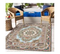 GOBIWM Unique Vintage Ethnic Style Large Area Carpet Traditional Classic Oriental Rug Anti Slip Floor Mat for Living Room Bedroom Hotel Hallway (3, 100 * 200cm)