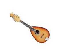 Goblet-shaped Treble Mandolin Eight-string Instrument With Leather Case 8-wire Steel Wire