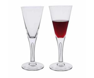 Goblets: 2 X 21Cl Sharon By Dartington Crystal Wine/water Goblets