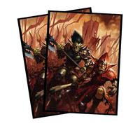 (Goblin Army) 100% Hand-Drawn 100ct Textured Matte TCG/MTG Card Art Sleeves by Realm Guard