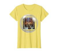 Goblin King Looking Glass 80's When The World Falls Down T-Shirt, Women, Lemon Yellow, XX-Large