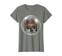 Goblin King Looking Glass 80's When The World Falls Down T-Shirt, Women, Olive Heather, XX-Large