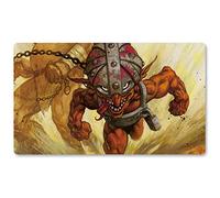 Goblin Lacke - Board Game MTG Game Playmat+Free Waterproof Bag,MTG Game Mats,MTG Mouse Pad TCG Card Game Table Mat Size 60X35CM Compatible With MTG TCG