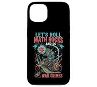 Goblin Riding Snail Let's Roll Math Rocks And Do War Crimes Case for iPhone 13