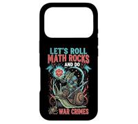 Goblin Riding Snail Let's Roll Math Rocks And Do War Crimes Case for iPhone 17 Pro
