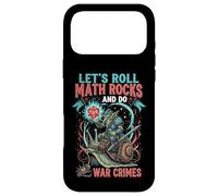Goblin Riding Snail Let's Roll Math Rocks And Do War Crimes Case for iPhone 17 Pro Max