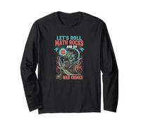 Goblin Riding Snail Let's Roll Math Rocks and Do War Crimes Long Sleeve T-Shirt