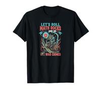 Goblin Riding Snail Let's Roll Math Rocks and Do War Crimes T-Shirt