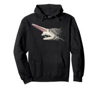 Goblin Shark Deep Sea Predator Dark Print Pullover Hoodie