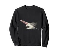 Goblin Shark Deep Sea Predator Dark Print Sweatshirt