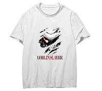 Goblin Slayer Anime T-Shirt Onna Shinkan Short Sleeve Top Goblin Slayer Stylish T-Shirt Ushikai Musume Round Neck Blouse