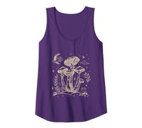 Goblincore Aesthetic Dark Academia Frog Cottagecore Mushroom Tank Top