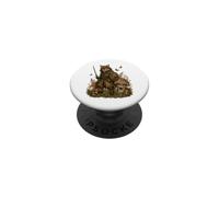 Goblincore Fox Warrior Dark Cottagecore Mushroom Fantasy PopSockets Adhesive PopGrip