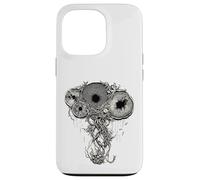 Goblincore Mushroom Spore Print Earthy Fungi Nature Motif Case for iPhone 13 Pro