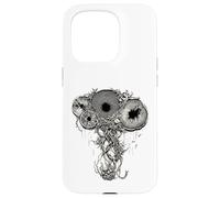 Goblincore Mushroom Spore Print Earthy Fungi Nature Motif Case for iPhone 15 Pro