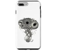 Goblincore Mushroom Spore Print Earthy Fungi Nature Motif Case for iPhone 7 Plus/8 Plus