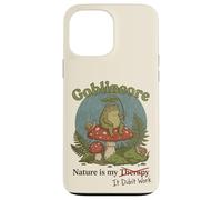Goblincore Nature Is My Therapy It Didn't Work Funny Frog Case for iPhone 13 Pro Max