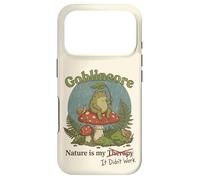 Goblincore Nature Is My Therapy It Didn't Work Funny Frog Case for iPhone 17 Pro