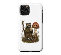 Goblincore Raccoon Outlaw Skull Mushroom Dark Cottagecore Case for iPhone 11 Pro