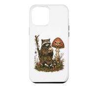 Goblincore Raccoon Outlaw Skull Mushroom Dark Cottagecore Case for iPhone 12 Pro Max