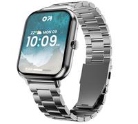 GOBOULT Drift+ Smart Watch 1.85''HD Screen, Bluetooth Calling, IP68, 500 Nits Brightness,150+ Watchfaces, AI Voice Assistant, SpO2 Monitoring, 100+ Sports Mode Smartwatch (Chrome)