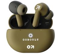 GOBOULT K40 True Wireless in Ear Earbuds with 48H Playtime, Clear Calling 4 Mics, 45ms Low Latency Gaming, Premium Grip, 13mm Bass Drivers, Type-C Fast Charging, BTv 5.3 Ear Buds TWS (Khaki Green)