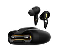GOBOULT UFO Truly Wireless in Ear Earbuds with 48H Playtime, Built-in App Support, 45ms Low Latency Gaming, 4 Mics ENC, Breathing LEDs, 13mm Bass Drivers Ear Buds TWS, (Black Gloss).