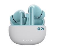 GOBOULT W20 Wireless Earbuds with 35h Playtime, Latest Bluetooth 5.4, 13mm drivers for Deep bass, ENC mic, 45ms Low Latency, Type-C fast charging, Touch controls & IPX7 Waterproof (Glacier Blue)