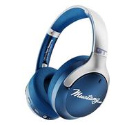 GOBOULT X Mustang Q Over Ear Bluetooth Headphones 70H Playtime, 40mm Bass Drivers, Zen ENC Mic, Type-C Fast Charging, 4 EQ Mode, Bluetooth 5.4, AUX Option, IPX5 Wireless Headphones
