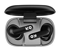 GOBOULT Z20 Made in India Ear Buds Wireless with 51H Playtime, Clear Calling ENC Mic, Low Latency Gaming, 10mm Bass Drivers Earbuds Buds TWS Bluetooth (Jet Black)