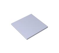 Gobricks 10202 Foundation Plate Tile 6x6 with Bottom Tubes 10 Pieces GDS-1116 Compatible with Lego Building Blocks Color:Light Blue Gray 056