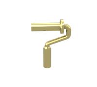 Gobricks 12885 Props Paint Roller Axle 20 Pieces GDS-90263 Compatible with Lego Building Blocks Color:Chrome Gold