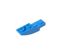 Gobricks 13547 Arched Brick Slope Curved 4x1 Inverted 50 Pieces GDS-731 Compatible with Lego Building Blocks Color:Dark Azure