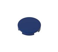 Gobricks 14769 Circular Plate Tile Round 2x2 with Bottom Stud Holder 50 Pieces GDS-611 Compatible with Lego Building Blocks Color:Dark Blue
