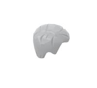 Gobricks 15500 Headwear No. 67 Mini Wig 20 Pieces GDS-2172 Compatible with Lego Building Blocks Color:Light Bluish Gray 194