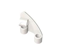 Gobricks 2395#9 3x3 Technic Panel (Left) 10 Pieces GDS-90255 Compatible with Lego MOC Building Blocks Color:White 1