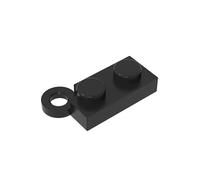 Gobricks 2429 Hinge Hinge Plate 1x4 Swivel Base 50 Pieces GDS-807 Compatible with Lego Building Blocks Color:Black