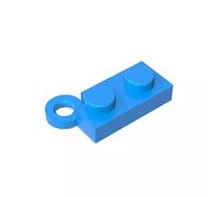 Gobricks 2429 Hinge Hinge Plate 1x4 Swivel Base 50 Pieces GDS-807 Compatible with Lego Building Blocks Color:Dark Azure