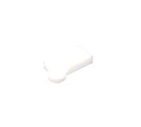 Gobricks 2430 Hinge Hinge Plate 1 x 4 Swivel Top 50 Pieces GDS-808 Compatible with Lego Building Blocks Color:Milky White 091