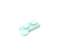 Gobricks 2430 Hinge Hinge Plate 1 x 4 Swivel Top 50 Pieces GDS-808 Compatible with Lego Building Blocks Color:Light Aqua 045