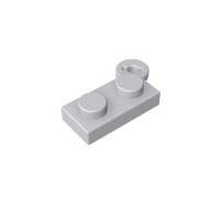 Gobricks 2430 Hinge Hinge Plate 1x4 Swivel Top 50 Pieces GDS-808 Compatible with Lego Building Blocks Color:gray white