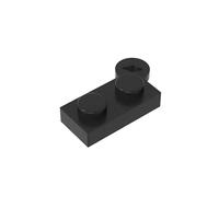 Gobricks 2430 Hinge Hinge Plate 1x4 Swivel Top 50 Pieces GDS-808 Compatible with Lego Building Blocks Color:Black