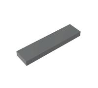 Gobricks 2431 Foundation Plate Tile 1x4 with Groove 50 Pieces GDS-563 Compatible with Lego Building Blocks Color:Dark Bluish Gray