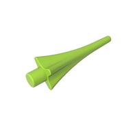 Gobricks 24482 Weapon Spear Tip 50 Pieces High-Precision MOC Building Bricks Replacement Parts Compatible with Lego Bricks GDS-90020-Lime