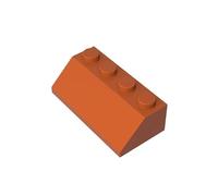 Gobricks 3037 Slope Brick 2x4 45° Sloped Brick 50 Pieces GDS-591 Compatible with Lego Building Blocks Color:Dark Orange