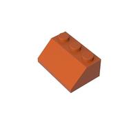 Gobricks 3038 Slope Brick 2x3 45° Sloped Brick 50 Pieces GDS-590 Compatible with Lego Building Blocks Color:Dark Orange