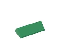 Gobricks 3041 Slope Brick 2x4 45° Double-Sided Sloped Brick 10 Pieces GDS-901 Compatible with Lego Building Blocks Color:Green