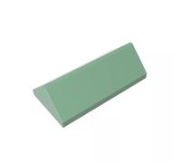 Gobricks 3041 Slope Brick 2x4 45° Double-Sided Sloped Brick 10 Pieces GDS-901 Compatible with Lego Building Blocks Color:Sand Green