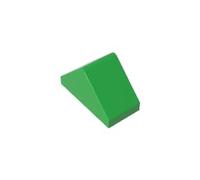 Gobricks 3044 Slope Brick 1x2 Double-Sided Sloped Brick 10 Pieces GDS-835 Compatible with Lego Building Blocks Color:Bright Green